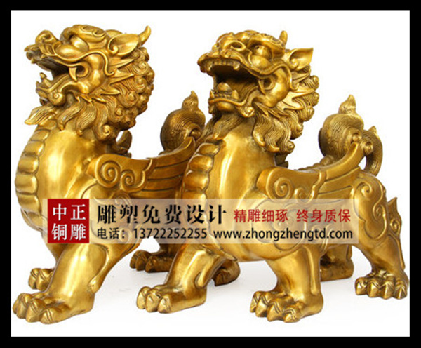 铜麒麟和铜貔貅同是瑞兽有什么区别_新闻资讯_河北铸铜动物雕塑 铜麒麟和铜貔貅同是瑞兽有什么区别_新闻资讯_河北铸铜动物雕塑