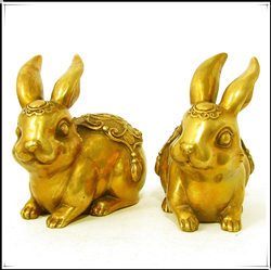 动物雕塑|兔子铜雕