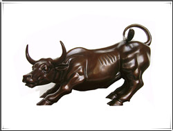 华尔街铜牛|动物雕塑价格