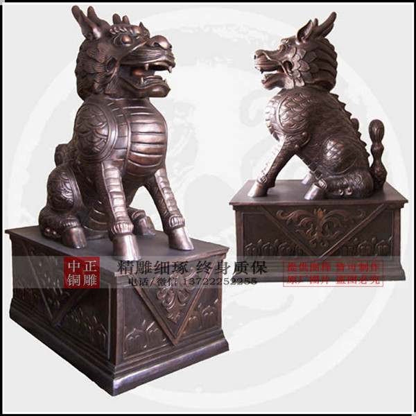 麒麟铜雕批发