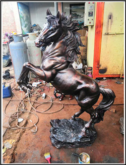 工艺品铜马|汉代铜马