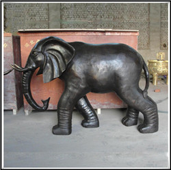 铜大象摆件|铜大象加工
