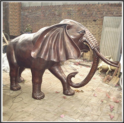 铸铜大象|铜大象厂家