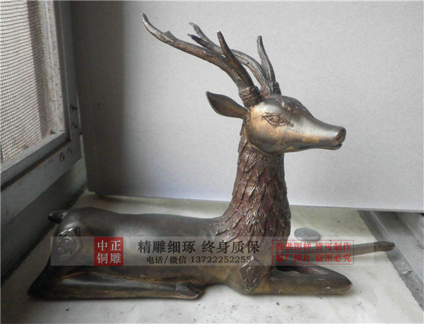 厂家直销铜鹿雕塑