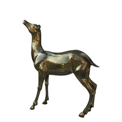 招财福鹿雕塑