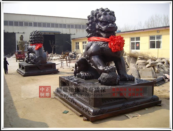 北京故宫狮