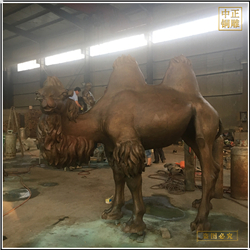 定制园林大型骆驼雕塑