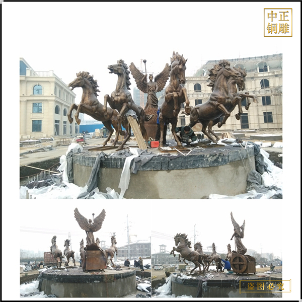酒店小区广场铜马雕塑摆件.jpg