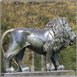 现货铸铜狮子雕塑