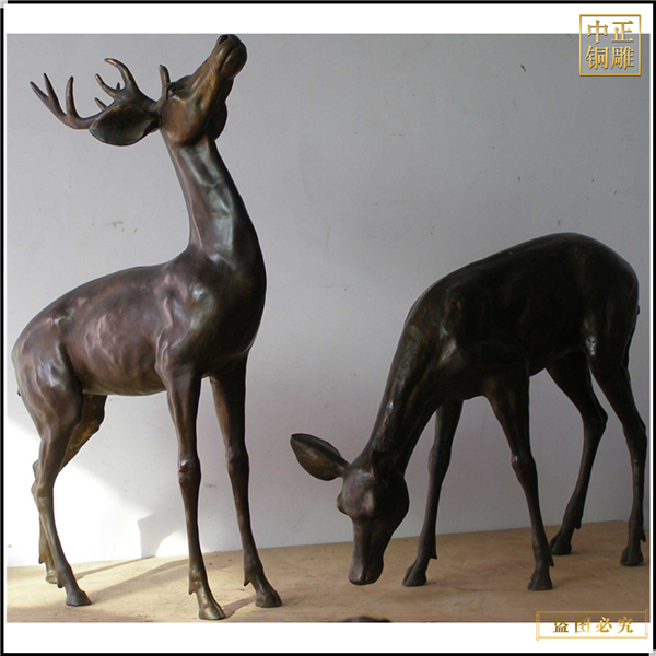 铜雕厂家供应铜雕鹿
