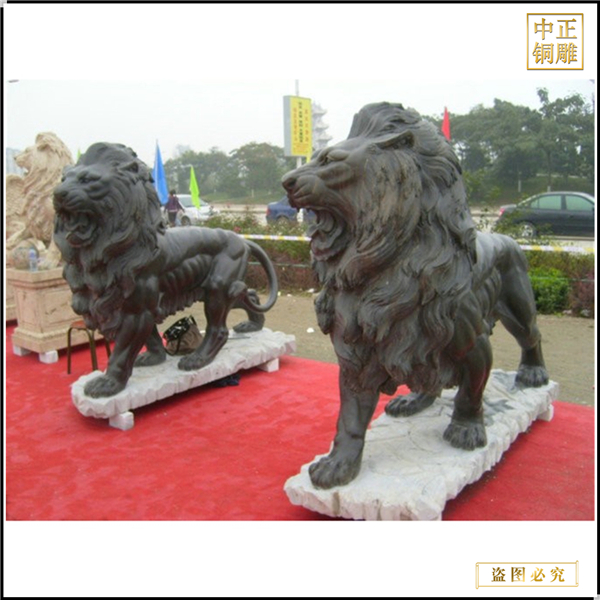 欧式青铜狮子雕塑铸铜厂家.jpg