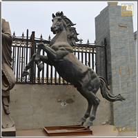景观2.6米铜马雕塑