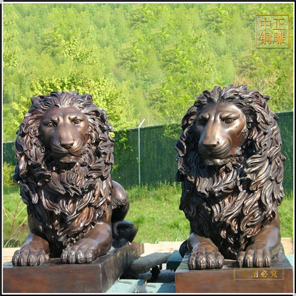 铸铜狮子雕塑厂家