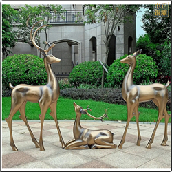 仿铜鹿雕塑价格