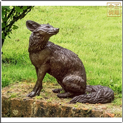 狐狸铜雕塑铸造厂家