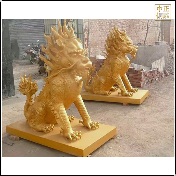 黄铜獬豸雕塑铸造厂.jpg