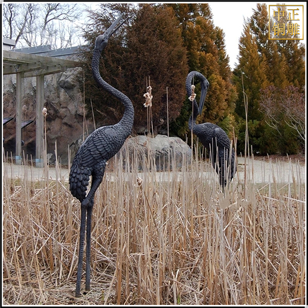 1米纯铜仙鹤雕塑.jpg